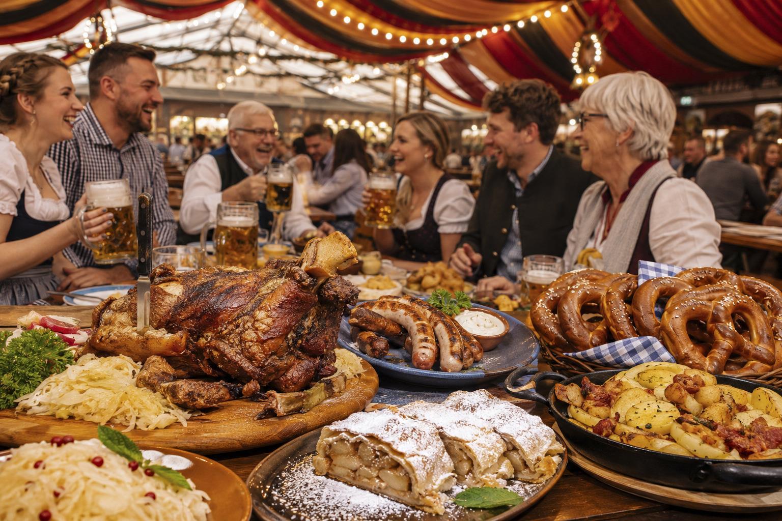 Cucina bavarese e convivialità all'Oktoberfest Ferrara