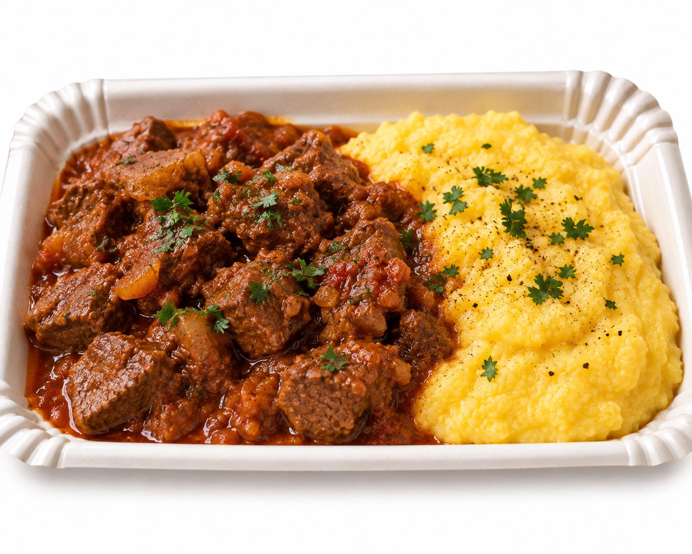 Gulasch con contorno