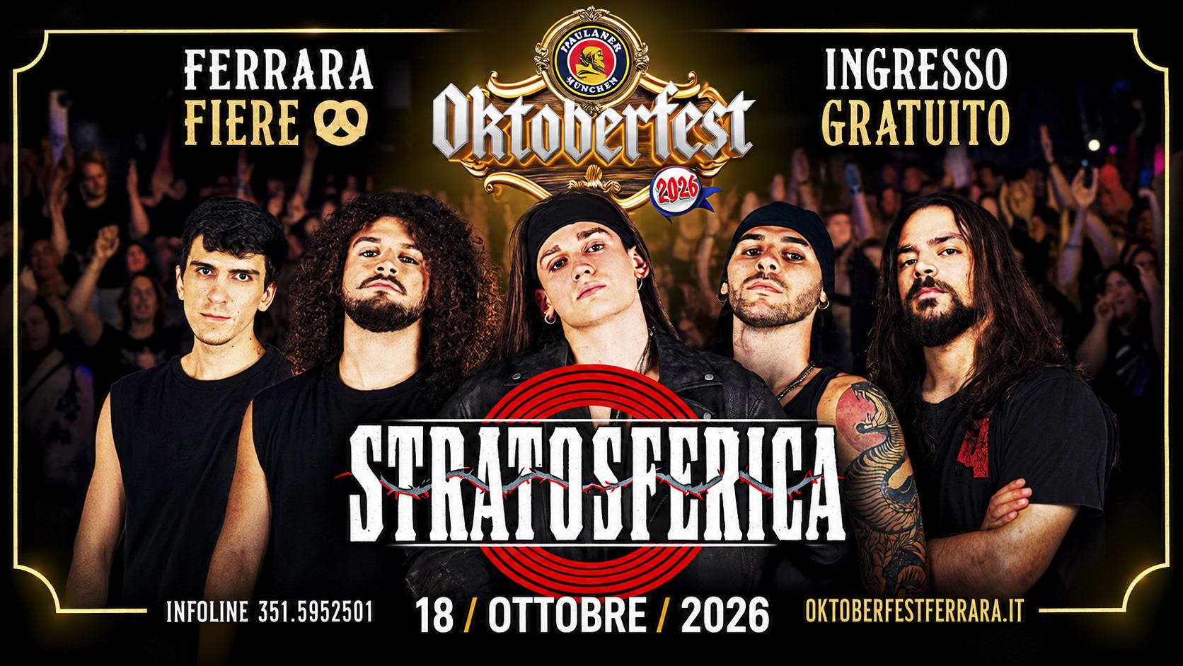 STRATOSFERICA e Super KARAOKE con Paul Cecco, domenica 18 ottobre 2026